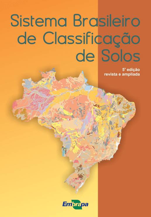 a capa da 5ª edição, revista e ampliada, do livro ‘Sistema Brasileiro de Classificação de Solos’, uma publicaç