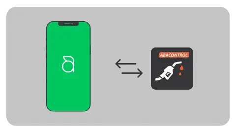 Sistema de controle de bomba de combustível conectado ao Aegro.