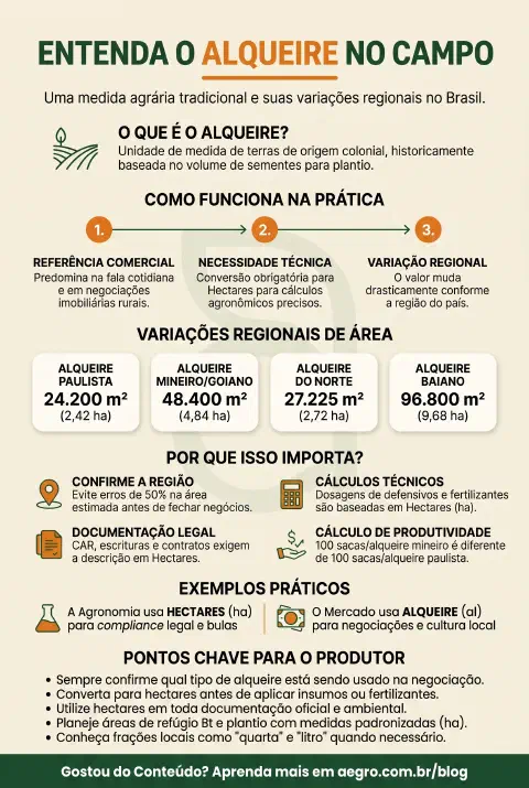 Infográfico educativo sobre 1 Alquere