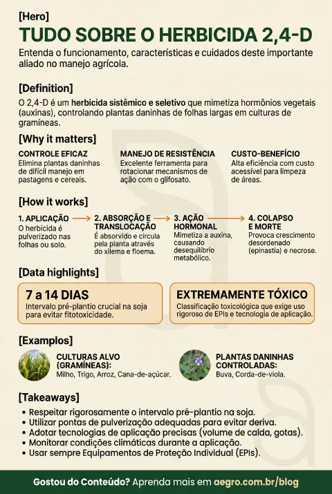 Infográfico educativo sobre 2 4d