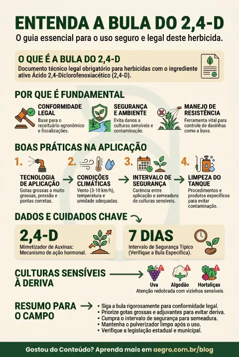 Infográfico educativo sobre 24 D Bula
