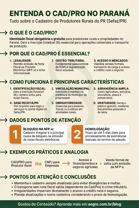 Infográfico educativo sobre Cad/pro