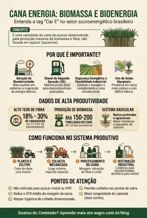 Infográfico educativo sobre Car E
