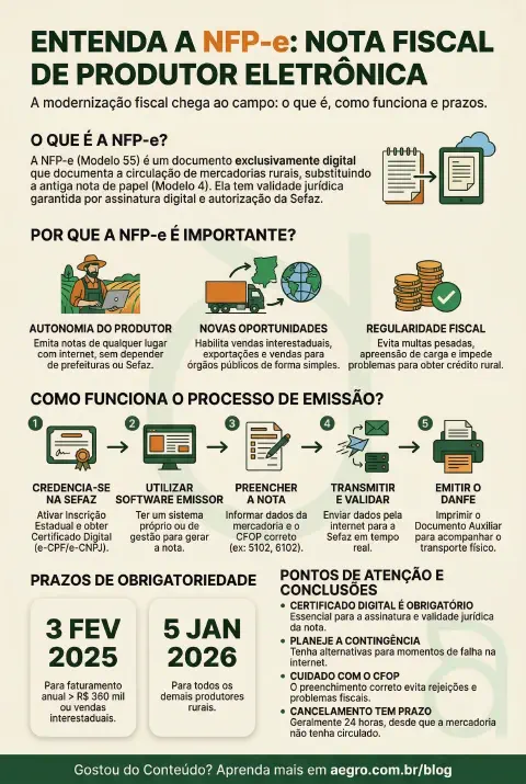 Infográfico educativo sobre Nfp E