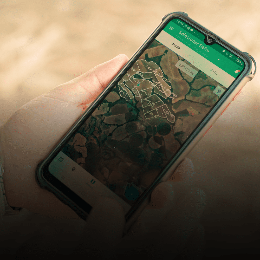 Aplicativo Aegro em smartphones